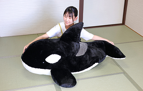 てっぱつシャチぬいぐるみ：88,000円(税込)