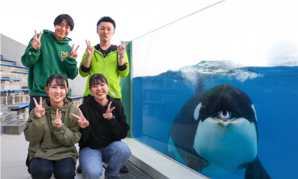 1日7組限定「シャチと記念写真」開催決定01